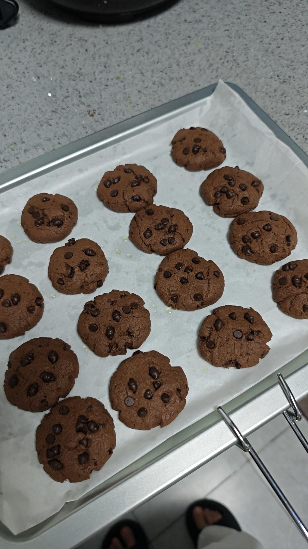 秒杀趣多多❗️巧克力坚果软曲奇饼干