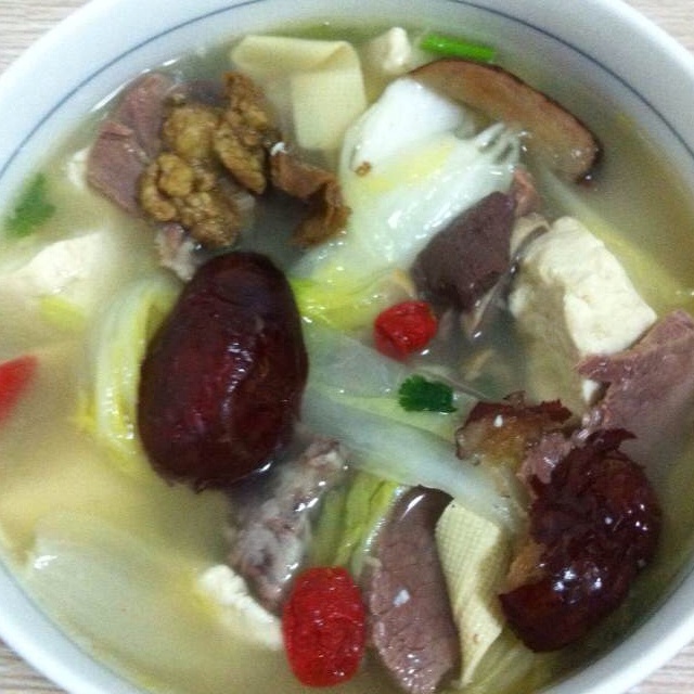 羊肉豆腐汤