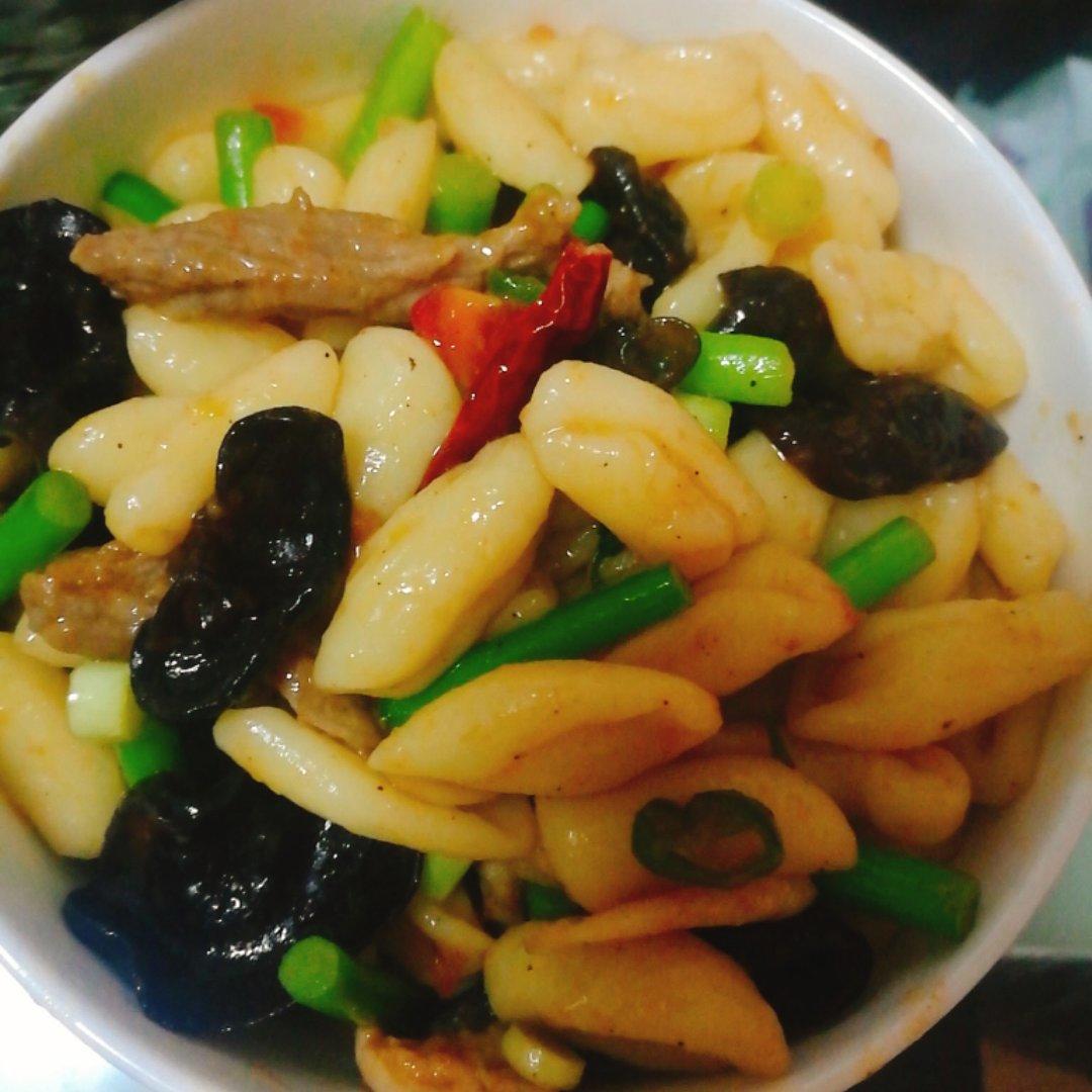 人淡如菊726做的炒猫耳朵