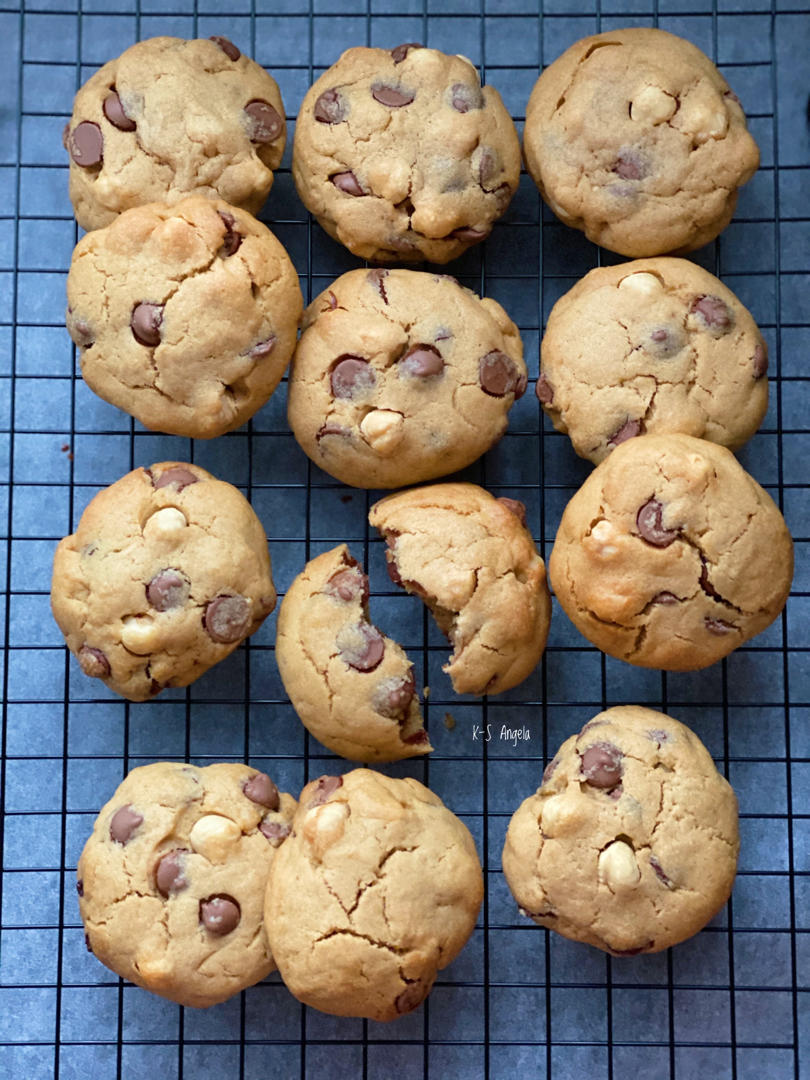 摩卡榛仁海盐大Cookie