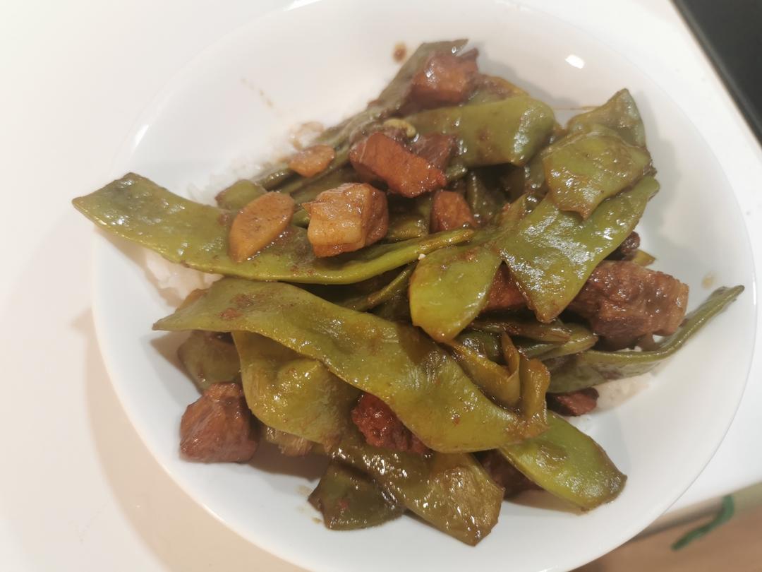 百吃不厌的东北豆角炖肉