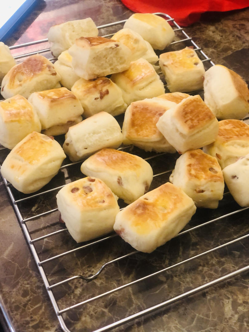 蔓越莓优格小面包块