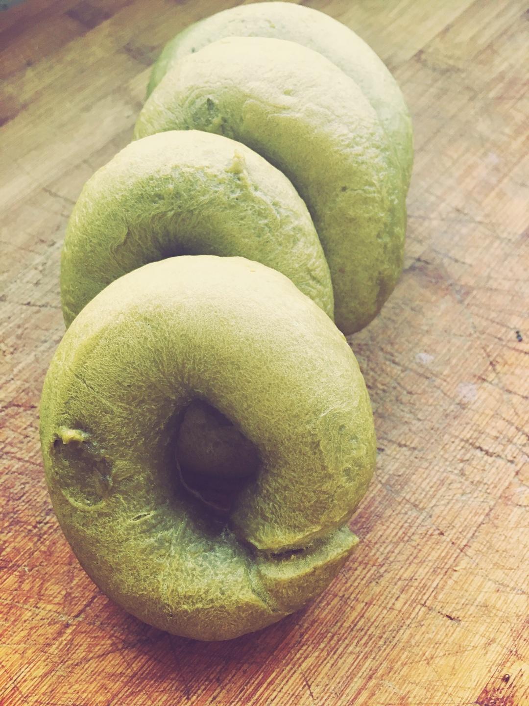 不爱面包星人都沦陷的抹茶酸奶贝果