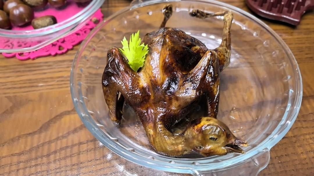 家庭版简易烤乳鸽