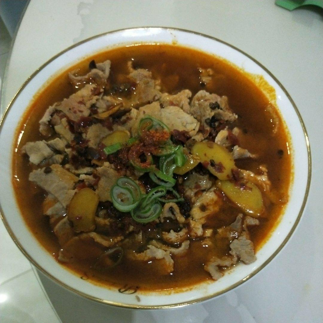 水煮肉片（吃不够的下饭菜）