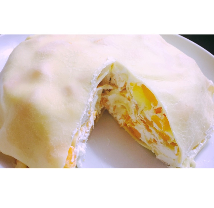 千层蛋糕（面糊不结块搅拌法+抹茶粉无颗粒）