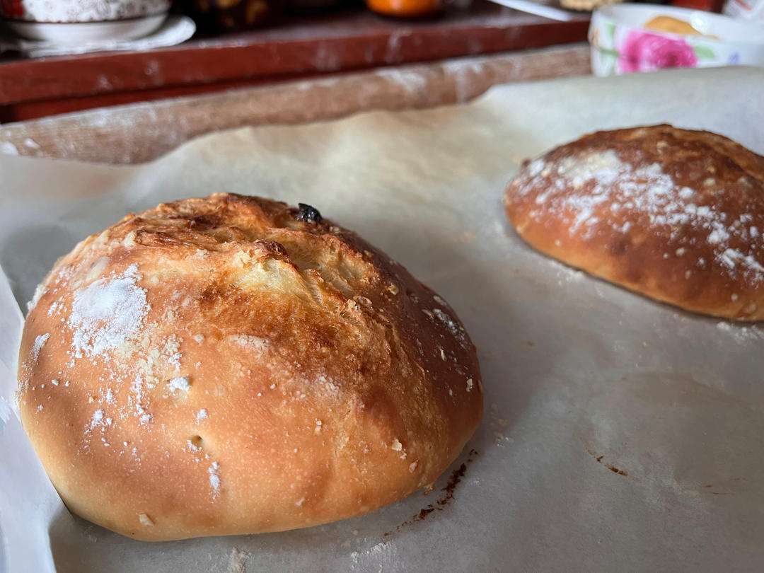 低卡烘焙——手揉👌快手坚果软欧