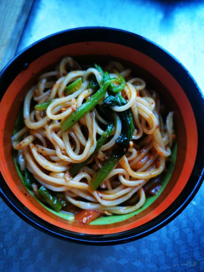 千色锦_gbz做的新疆拉条子 盘面