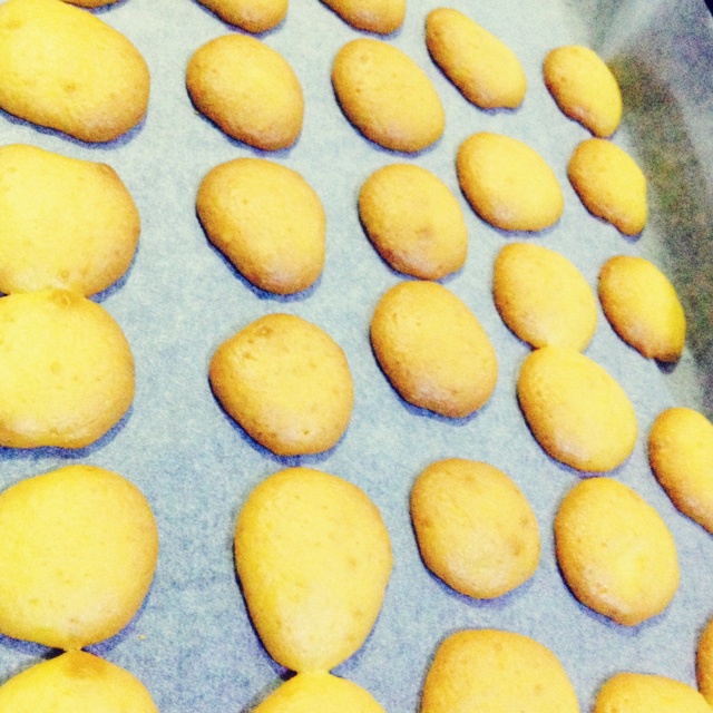 老少皆宜的蛋黄饼干