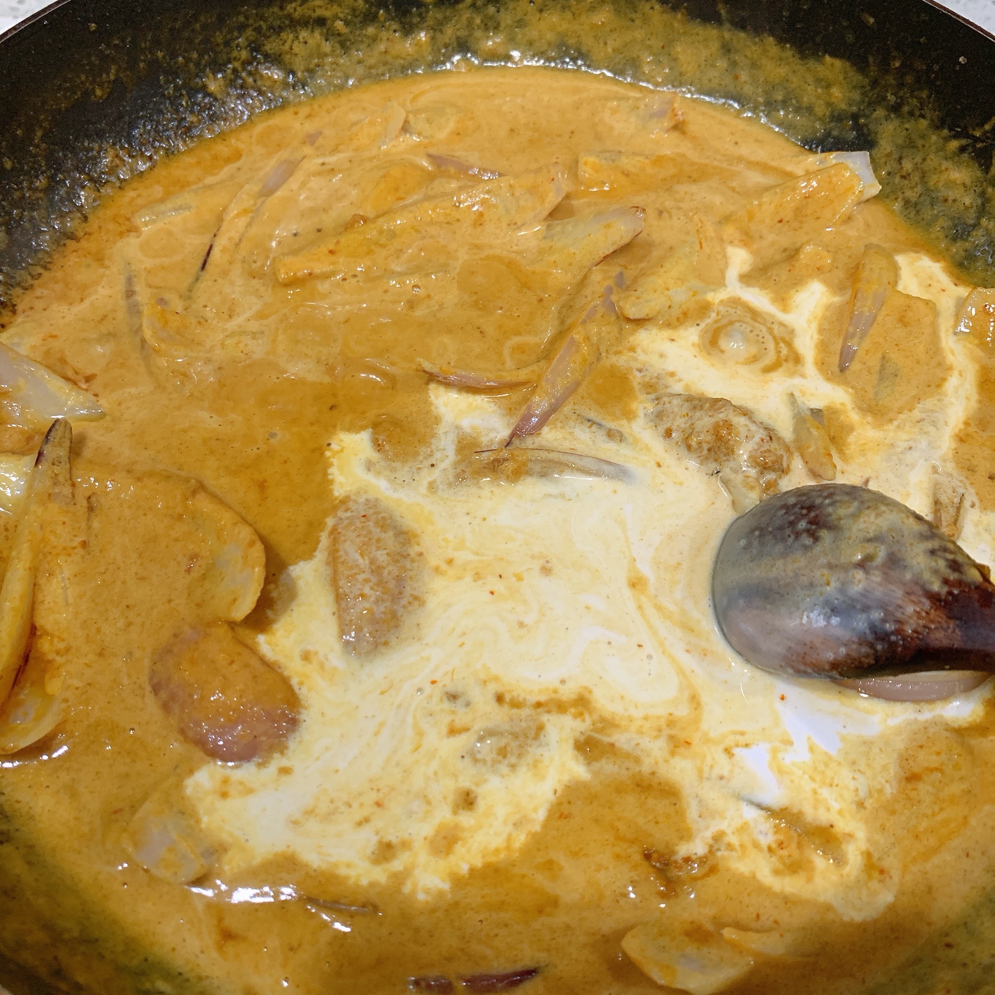 泰式咖喱虾🦐（复刻泰式餐厅百分之九十）的做法 步骤9
