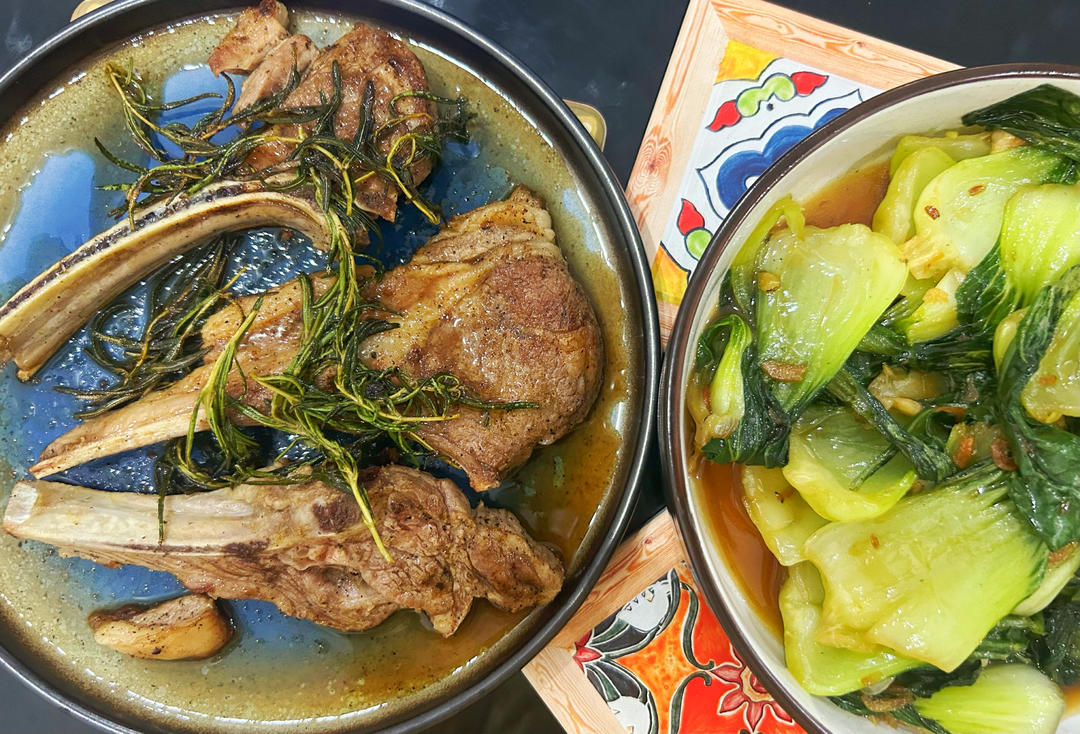 香煎羊排