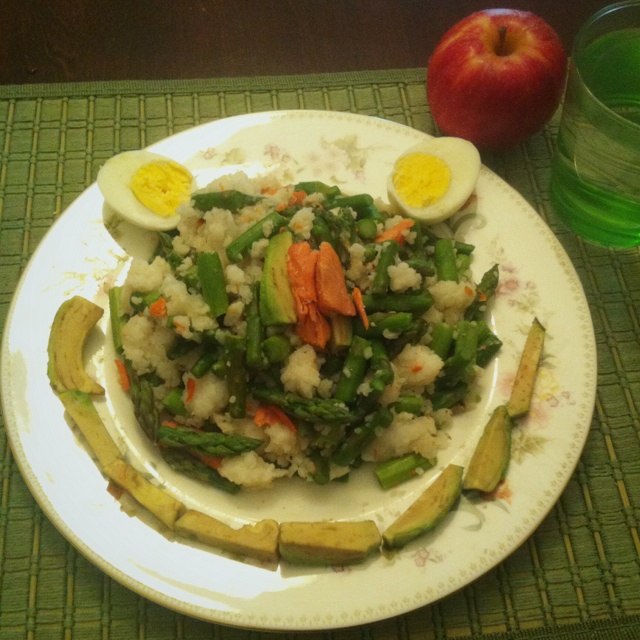 三文鱼炒饭