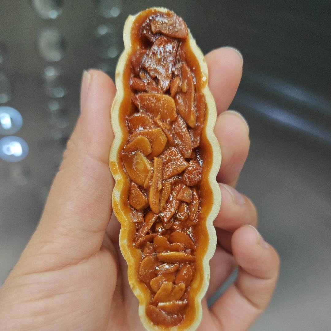 焦糖杏仁糯米船（无奶油版）