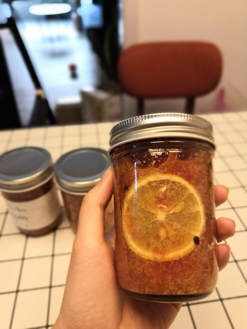 百香果蜂蜜柠檬柚子茶