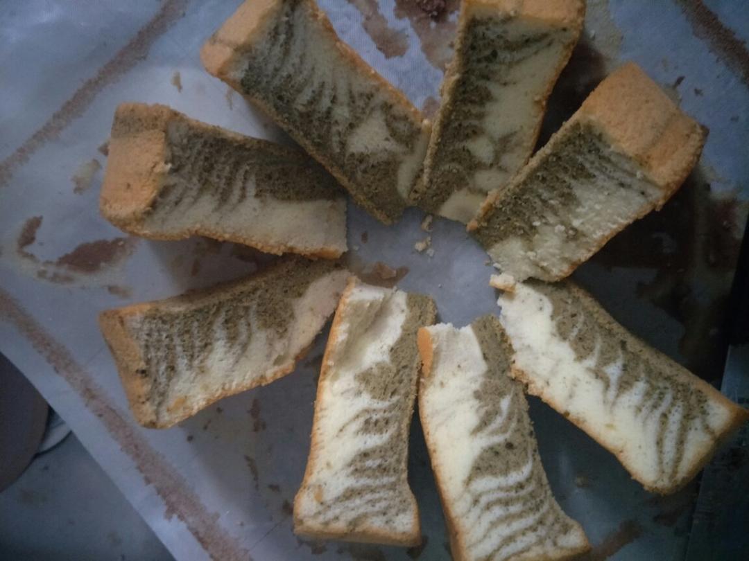 斑马纹酸奶蛋糕