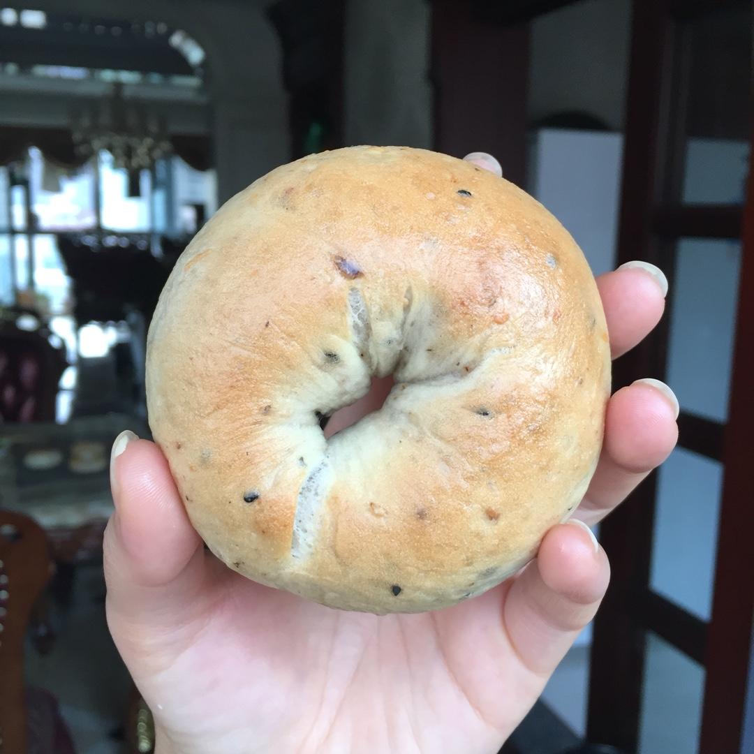 芝麻贝果（咸）
