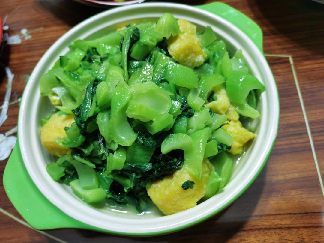 ㊙️🔥家常菜‼️蒜苗油豆腐‼️没有肉也下饭