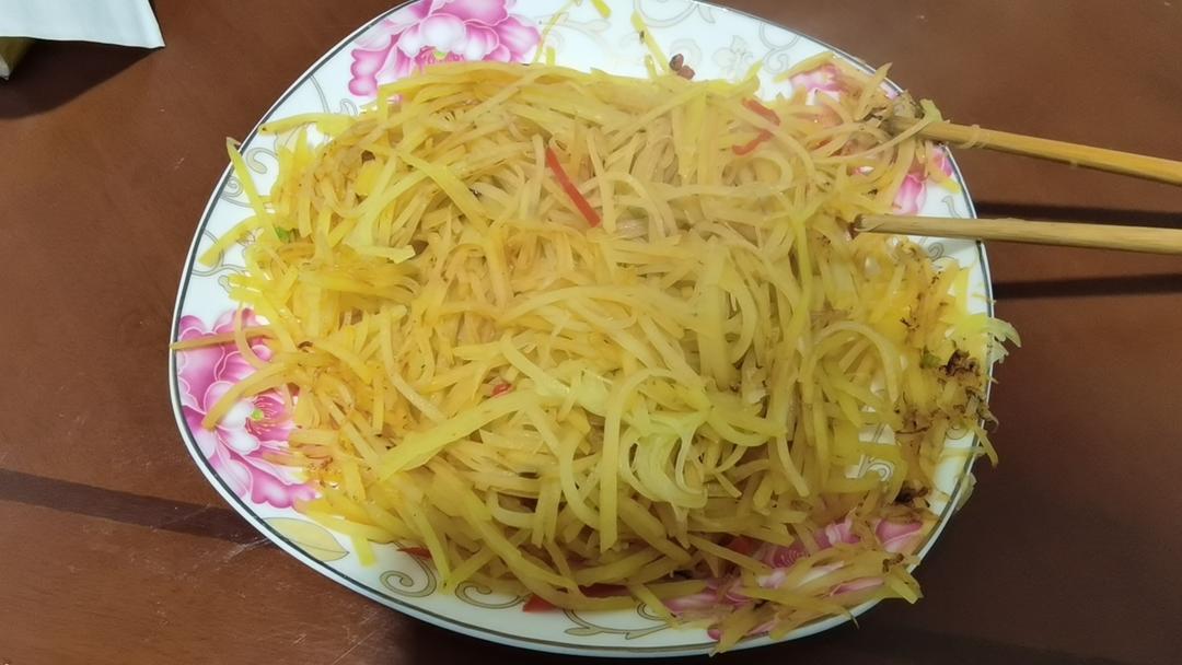 酸辣土豆丝的家常做法 超级下饭