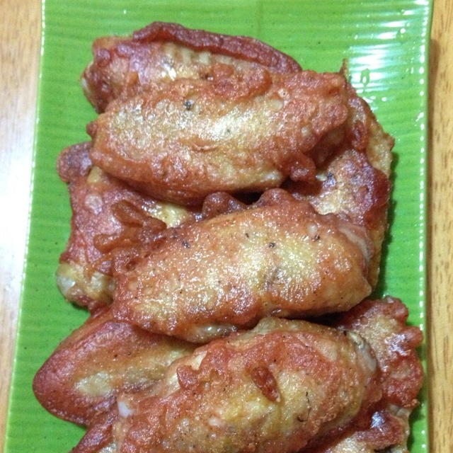 香脆辣味炸鸡翅