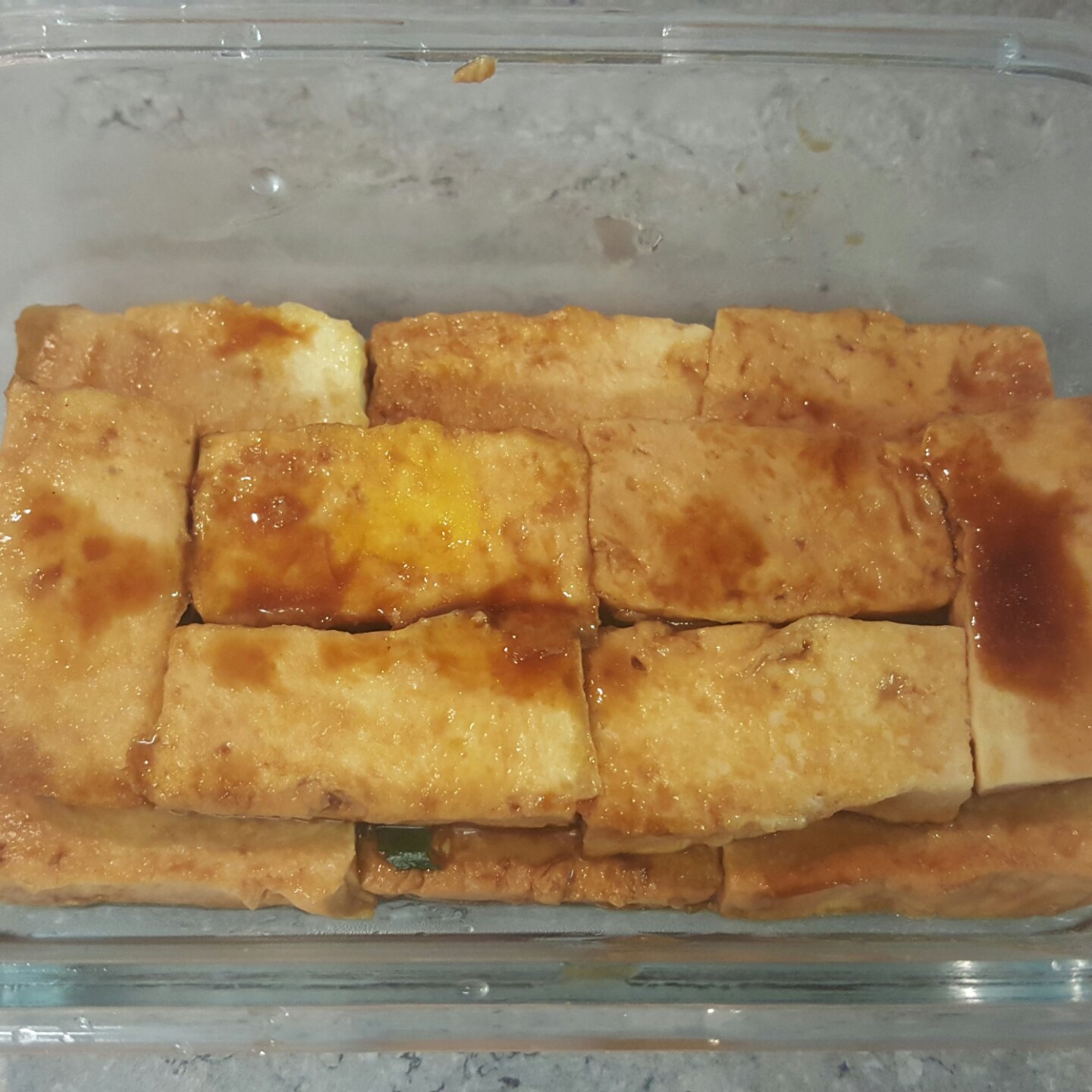 蚝油嫩豆腐