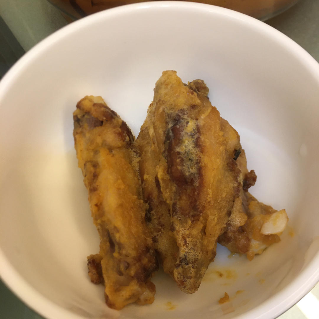 金沙鸡翅【咸蛋黄焗鸡翅】