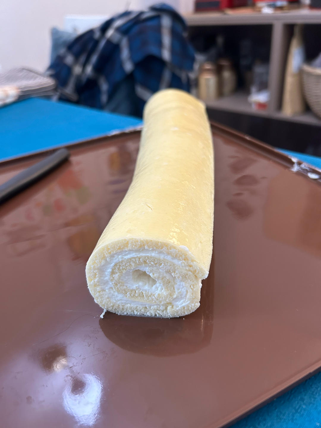 柠檬奶油蛋糕卷，超好吃的柠檬香缇奶油做法