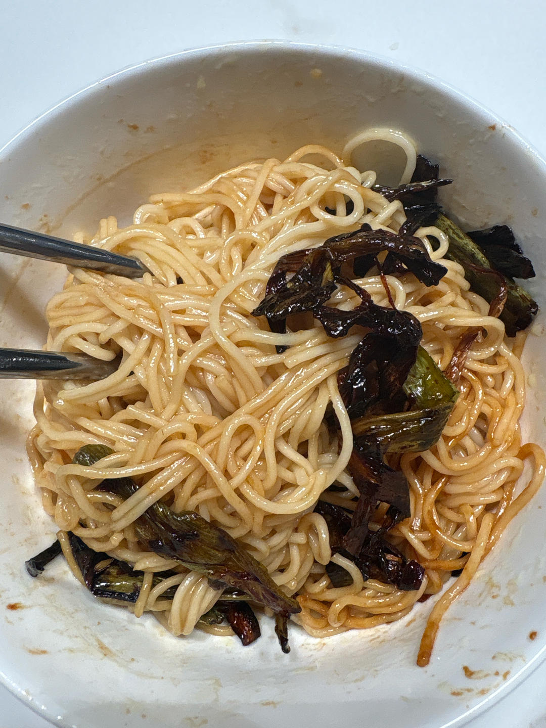 10分钟搞定的一碗葱油拌面