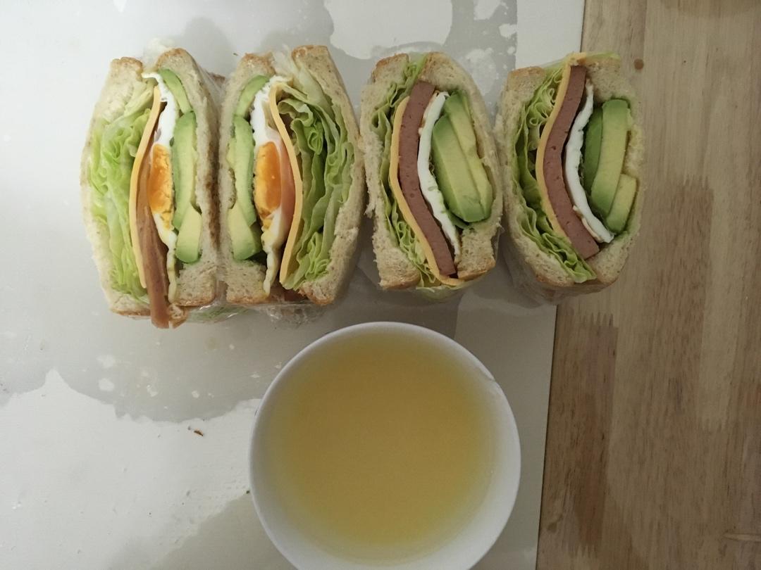 营养一网打尽，美好一天从三明治🥪开始