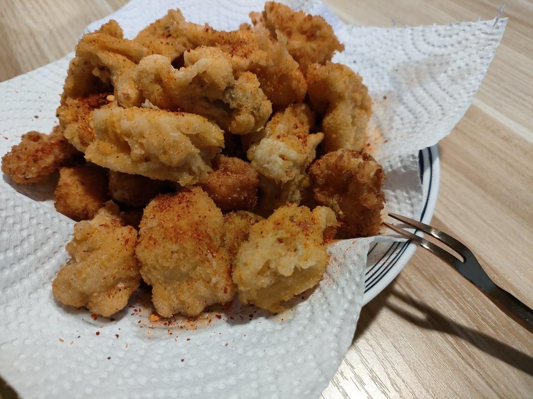 盐酥杏鲍菇