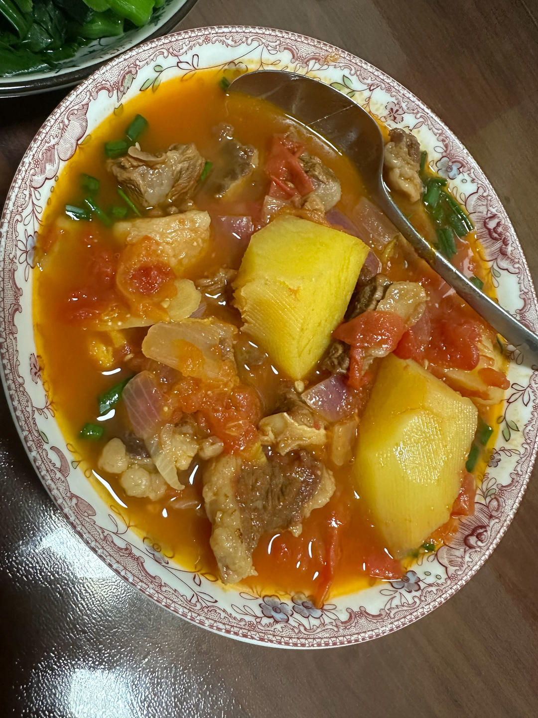 番茄土豆炖牛腩