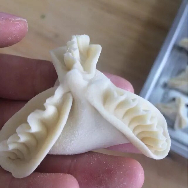 花样蒸饺之双色冠顶蒸饺