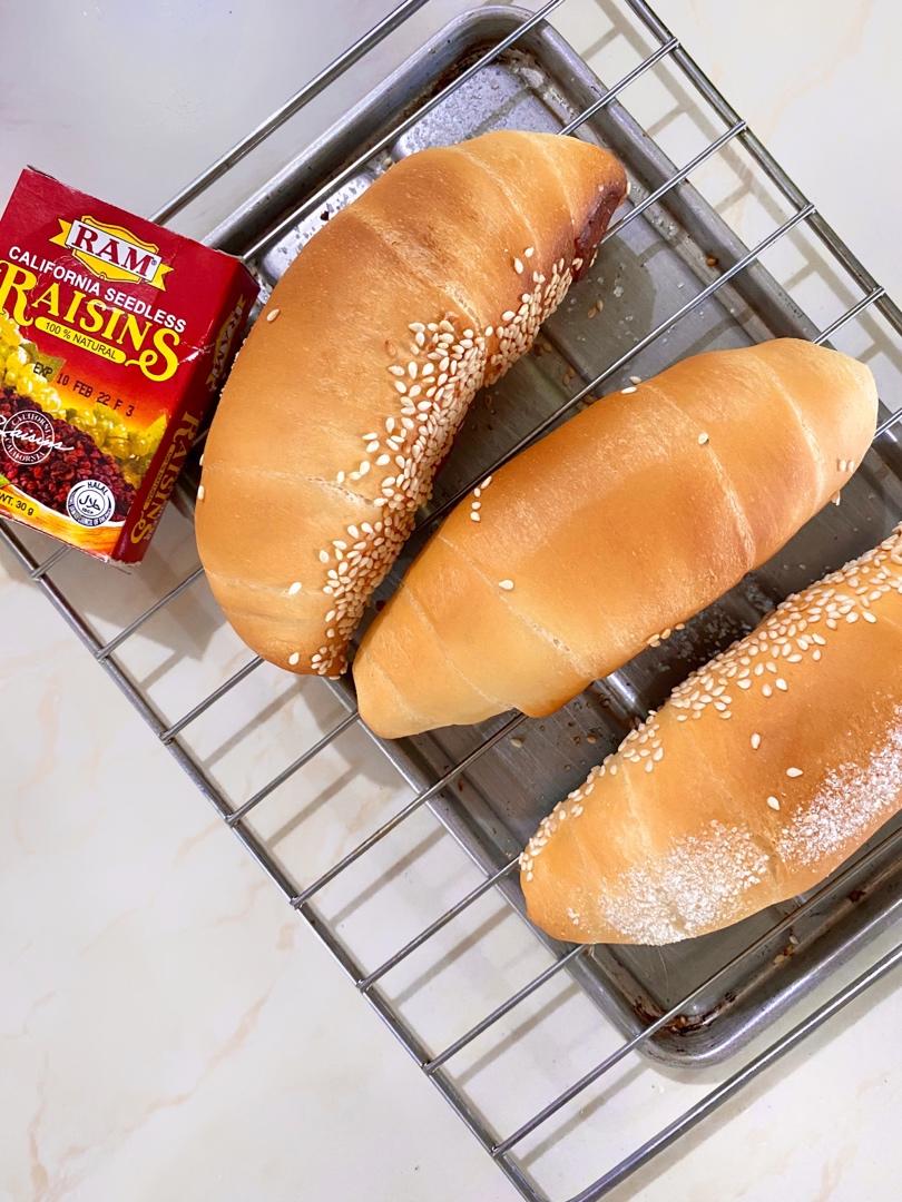 日式の盐可颂·盐面包..