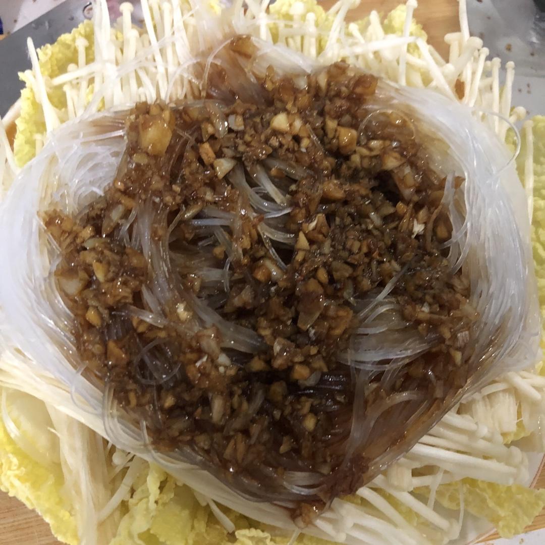 蒜蓉粉丝娃娃菜