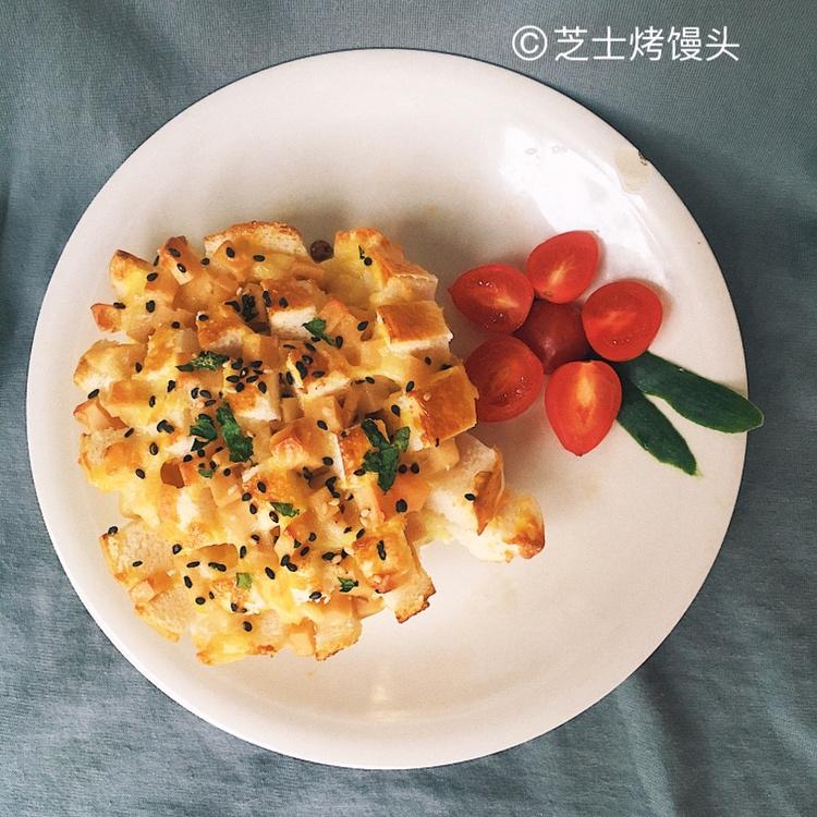 芝士烤馒头