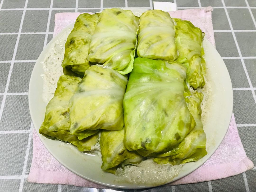 圆白菜包肉