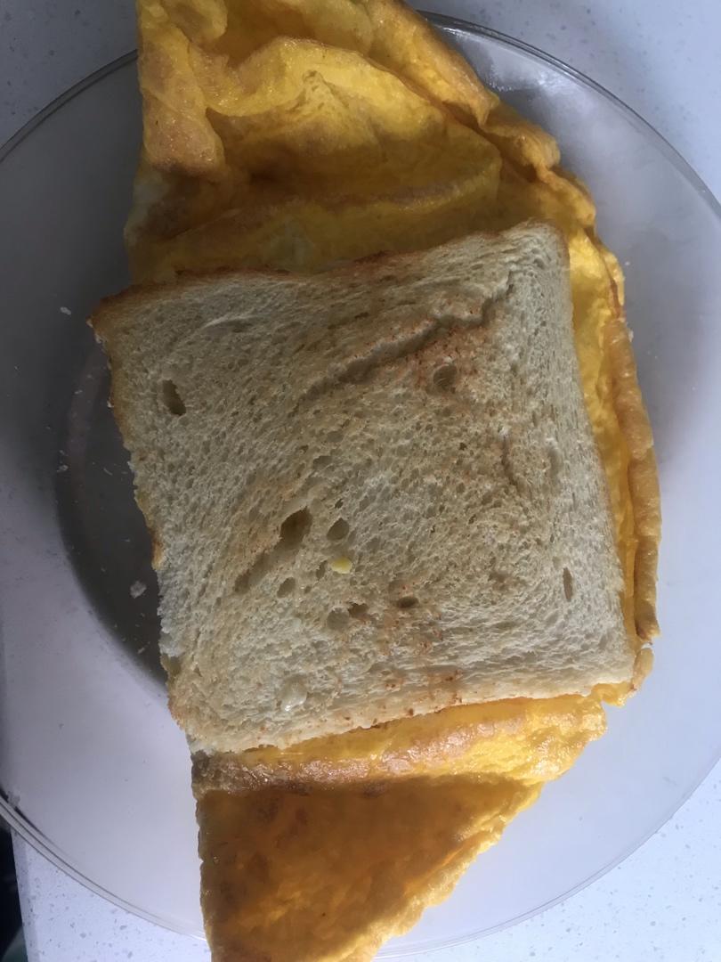 超好吃的玉米蛋奶三明治