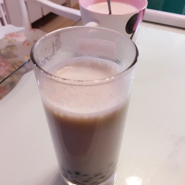 红豆奶茶