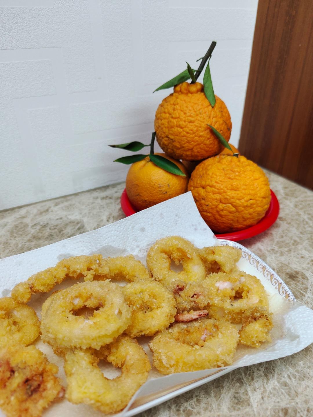 酥炸鱿鱼圈——好吃到停不了口