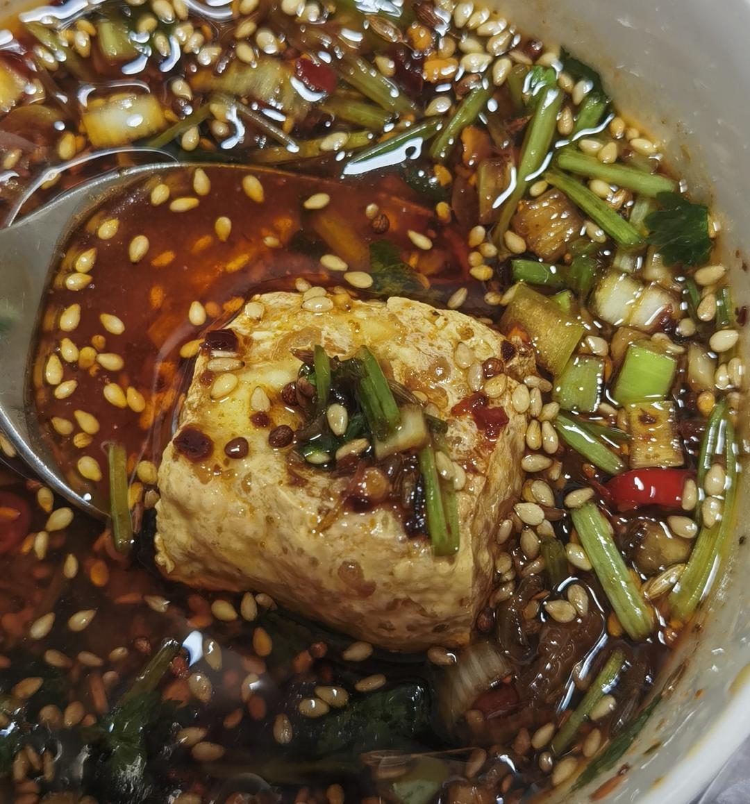 直逼夜市臭豆腐～空气炸锅烤豆腐（附灵魂蘸酱）