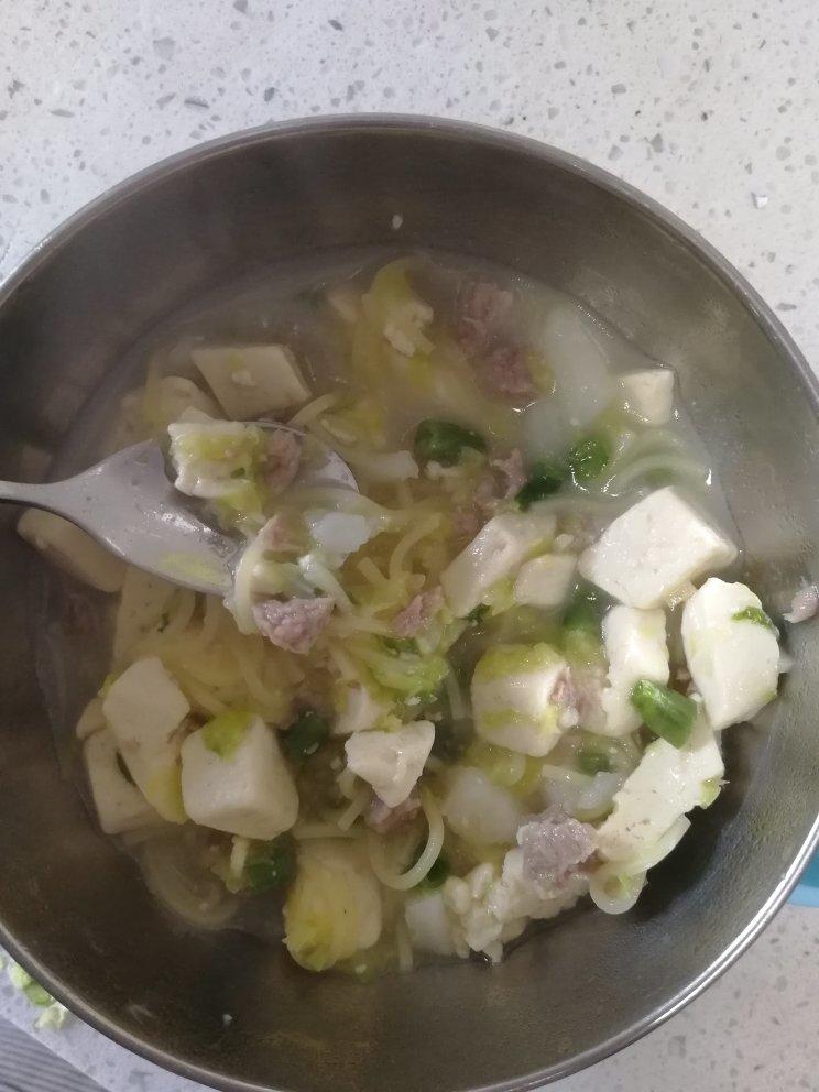9-11个月辅食：山药四季豆炖猪肉