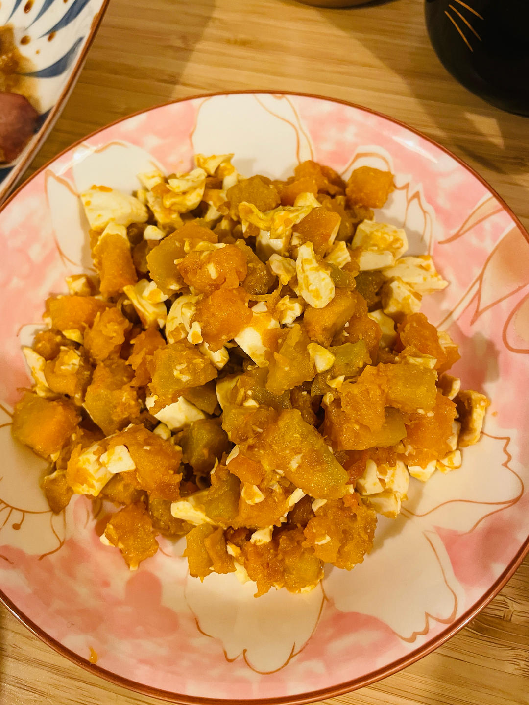 咸鸭蛋炒南瓜