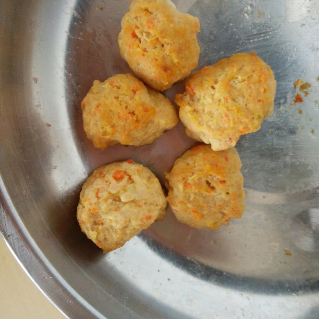 宝宝辅食【豆腐肉丸】柔软又好嚼