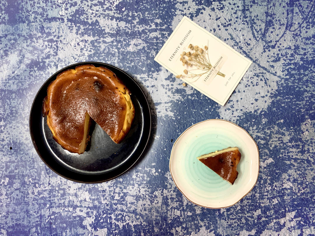 巴斯克芝士蛋糕『最简单的蛋糕』零失败🔥芝士控