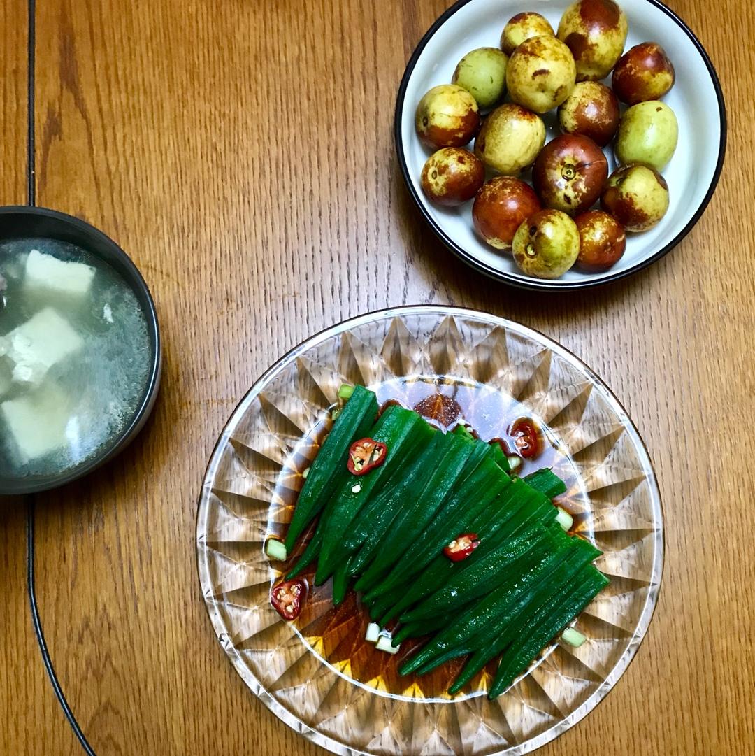 蒜蓉秋葵