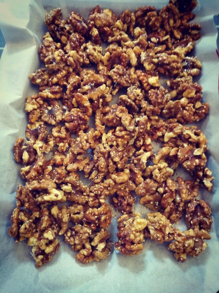 【琥珀核桃仁】冰糖无油不粘手