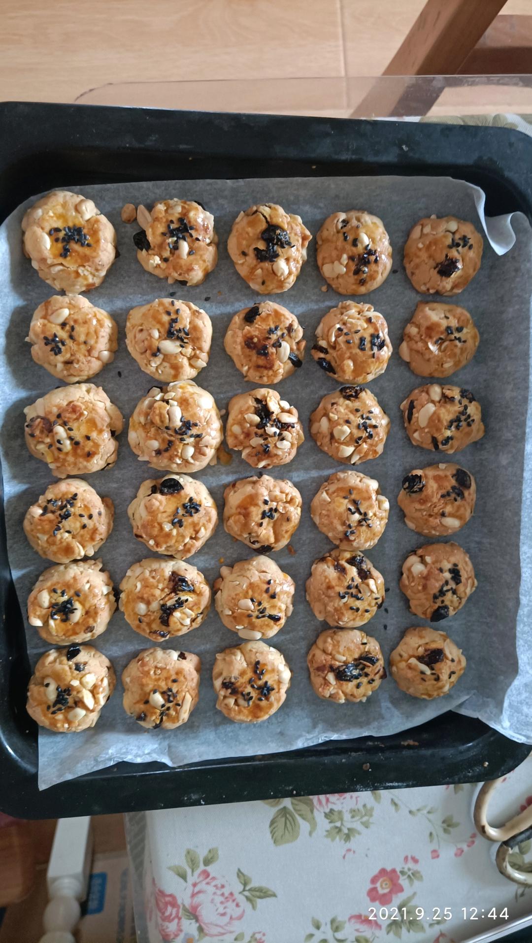 葡萄干花生酥（低油低糖版）