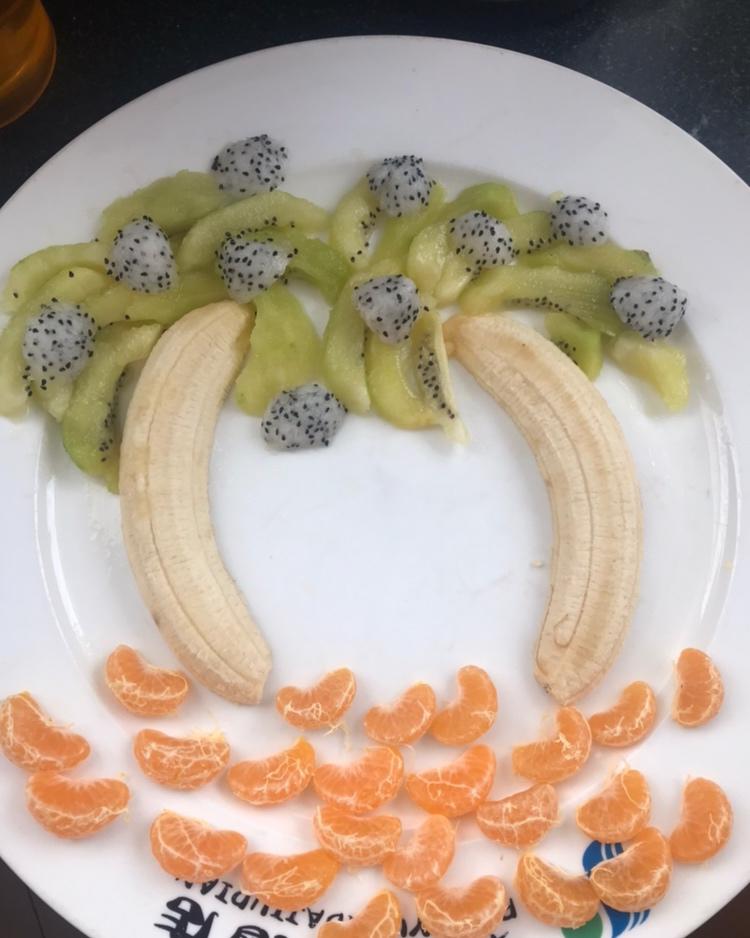 儿童早餐|看着都馋的创意水果拼盘