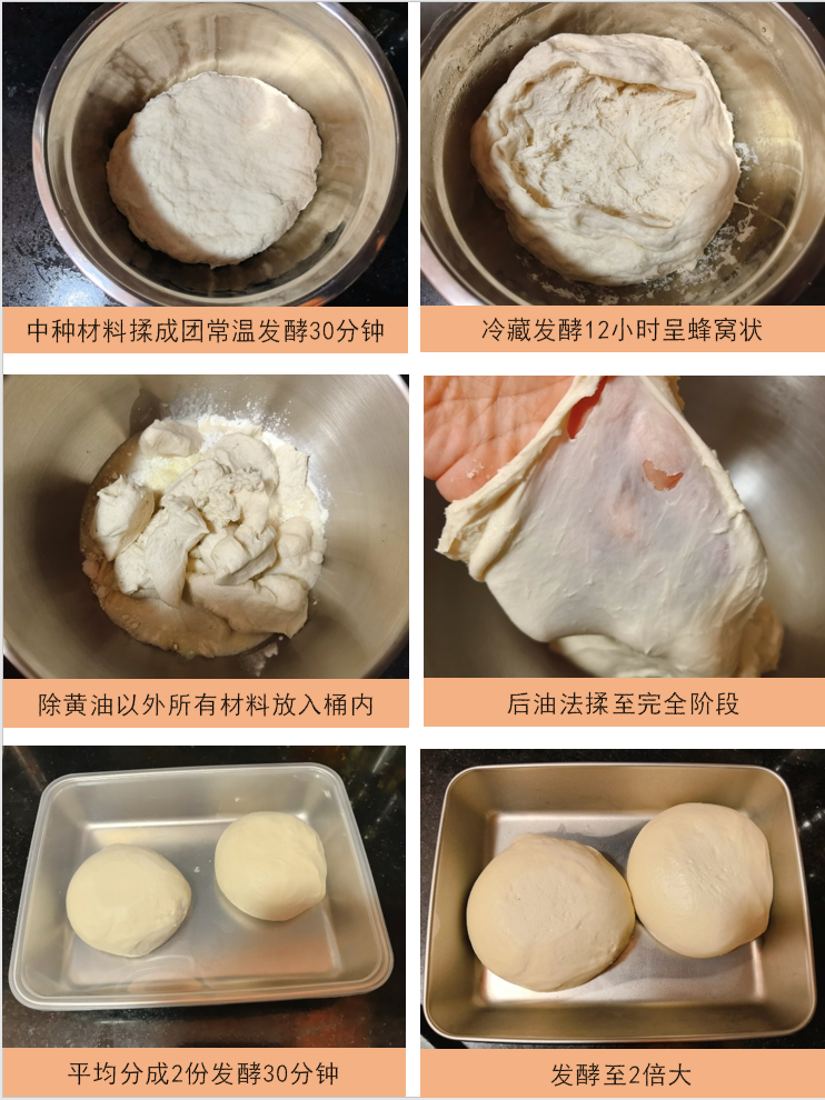 纯奶手撕吐司的做法 步骤1