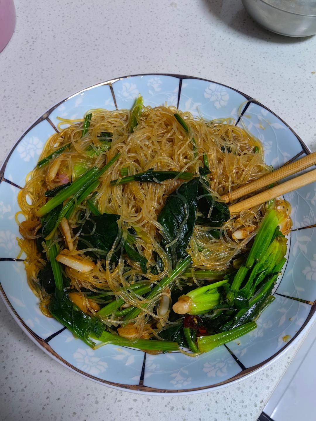 万能凉拌菜料汁（凉拌菠菜粉丝）