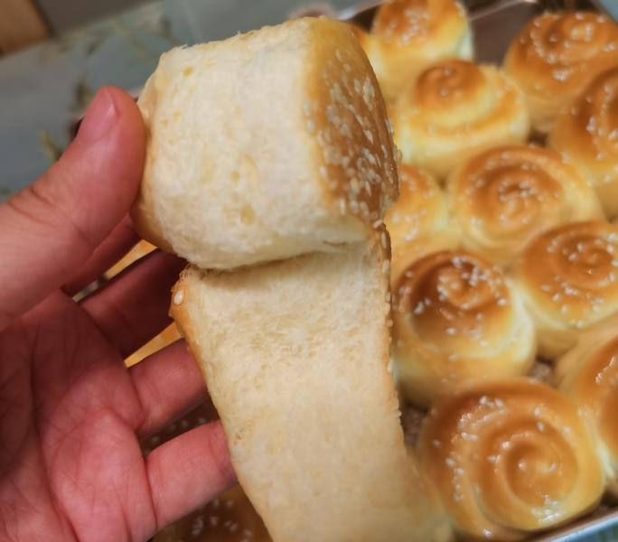 纯奶手撕吐司的做法 步骤1